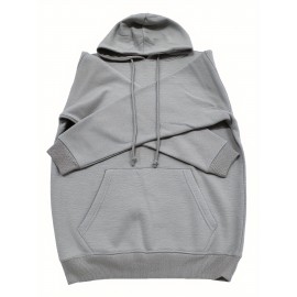 Men'S Oversized Hooded Sweatshirt with Paris Graphic Print & Kangaroo Pocket - Casual Streetwear Pullover, Drawstring Hood, Soft Comfortable Fabric, Round Neck Long Sleeve for Daily Wear, Outdoor Activities & Sports Style - Grey with Orange Lettering (No Belt, Regular Fit), Sudadera De Hombre, Hoodie For Men, Men Hoodie