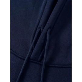 Men's Black Christmas Hooded Sweatshirt with Clark 