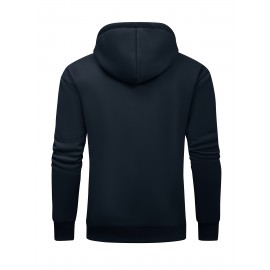 Men's & Women's Awesome Like My Daughter Print Hooded Sweatshirt - Cozy Fall/Winter Casual Streetwear Hoodie with Pockets, Machine Washable Pullover Sweater for Fathers & Matching Outfits (Regular Fit)