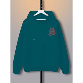 [Cozy Graphic Hoodie] Cozy Polyester Men's 