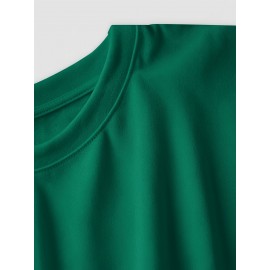 Funny Brainrot Mens T-Shirt | Crew Neck, Medium Stretch Fabric, Print Pattern, Suitable for All Seasons and Various Occasions