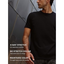 Funny Brainrot Mens T-Shirt | Crew Neck, Medium Stretch Fabric, Print Pattern, Suitable for All Seasons and Various Occasions