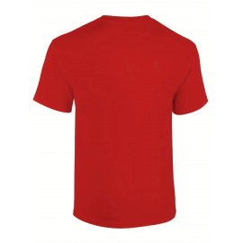 Funny Brainrot Mens T-Shirt | Crew Neck, Medium Stretch Fabric, Print Pattern, Suitable for All Seasons and Various Occasions