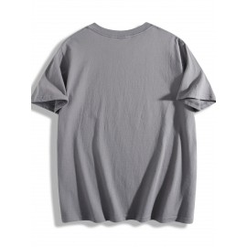 Funny Brainrot Mens T-Shirt | Crew Neck, Medium Stretch Fabric, Print Pattern, Suitable for All Seasons and Various Occasions