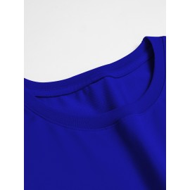 Men's Summer Fashion Graphic Tee - 