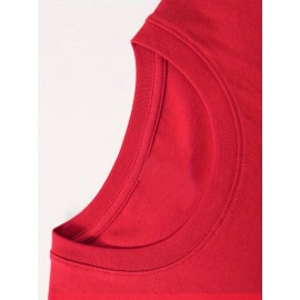 Men's longsleeved Tshirt with 2D printed designs, featuring letter slogans and geometric patterns. Available in 4 colors. Ideal for Men's holiday occasions and Christmas., Christmas Attire, Casual Wear, Letter Print, Graphic Tee, Quality Stitching