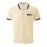 Men'S Casual Shirt - Breathable, Stretchy Polyester with Contrasting Neckline And Cuffs, Short Sleeve Golf Top for Work, Dating And Casual Wear