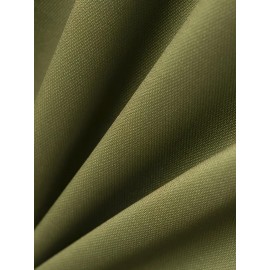 Men'S Casual Shirt - Breathable, Stretchy Polyester with Contrasting Neckline And Cuffs, Short Sleeve Golf Top for Work, Dating And Casual Wear