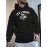 Men's Black Christmas Hooded Sweatshirt with Clark 